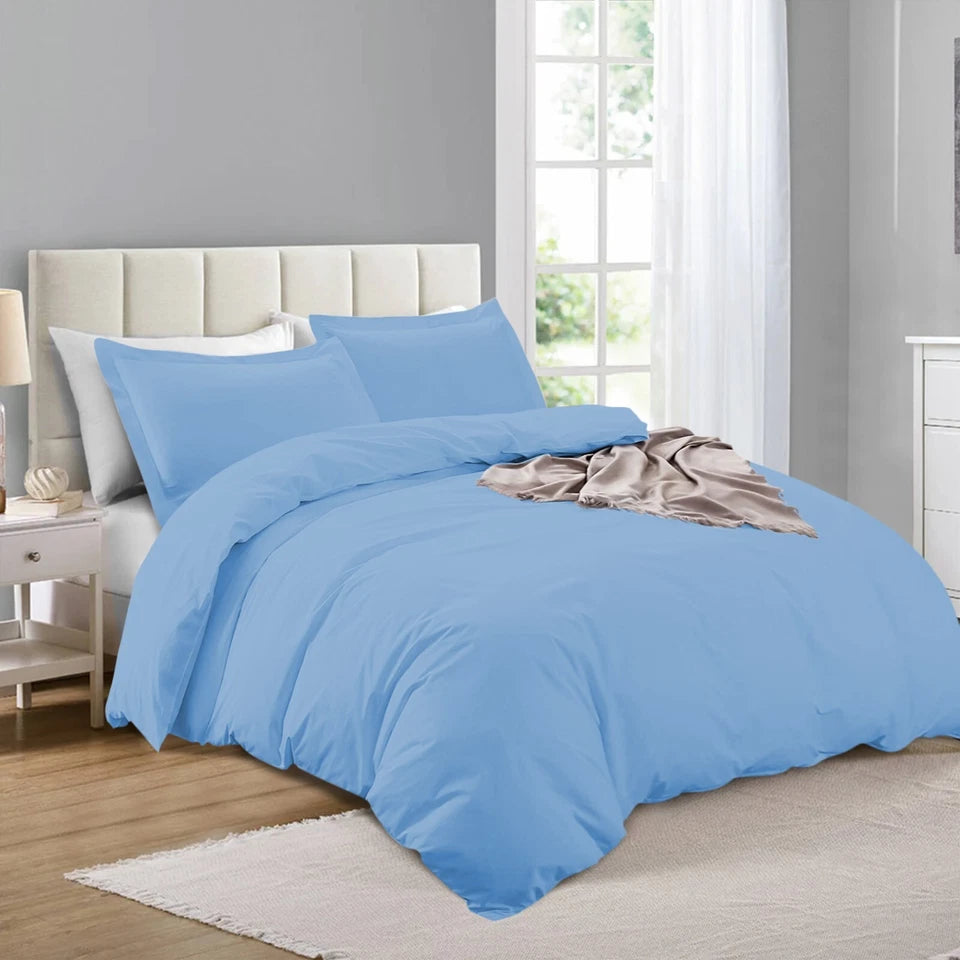 Luxury Duvet Cover Feel Like Cotton Hotel Quality Bedding Set Twin Queen King US