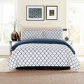 3 Piece Duvet Cover Queen King Size Ultra Soft Breathable Bedding Comforter